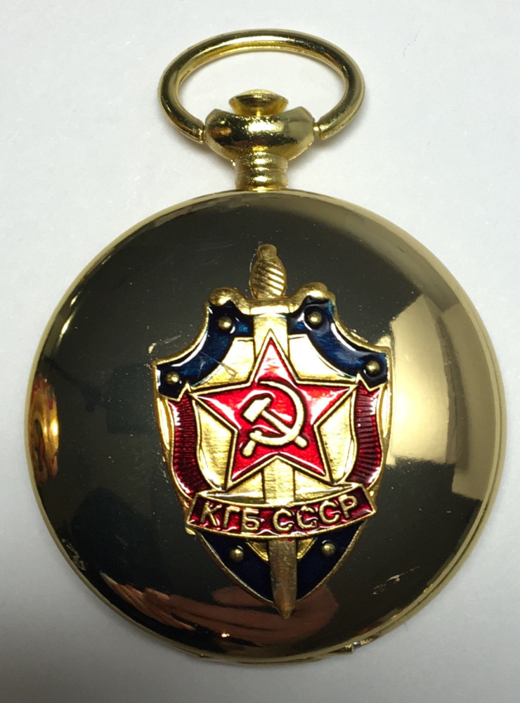 KGB of the USSR War Metal Compass (by Sergio Accendino)