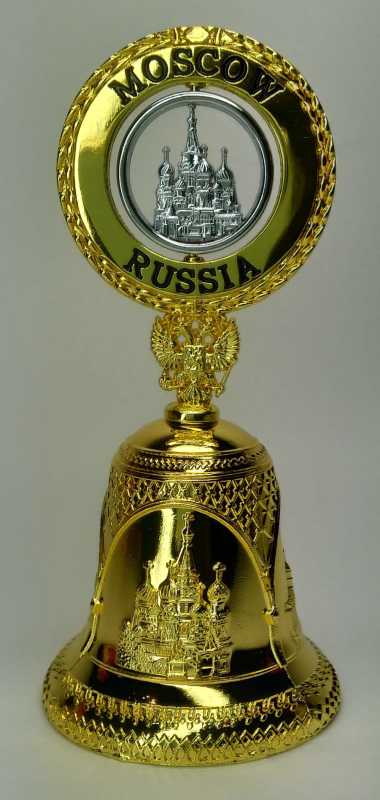 Moscow Souvenir Metal Bell (by AKM Gifts)