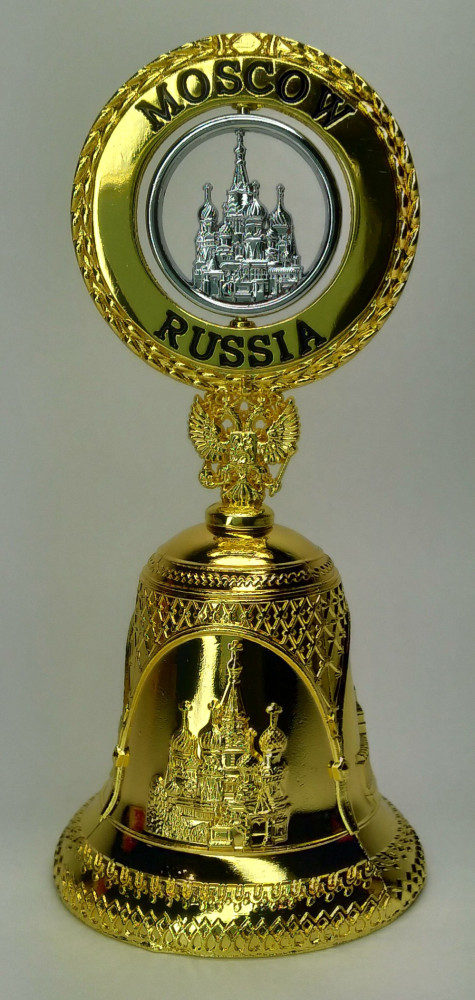 Moscow Souvenir Metal Bell (by AKM Gifts)