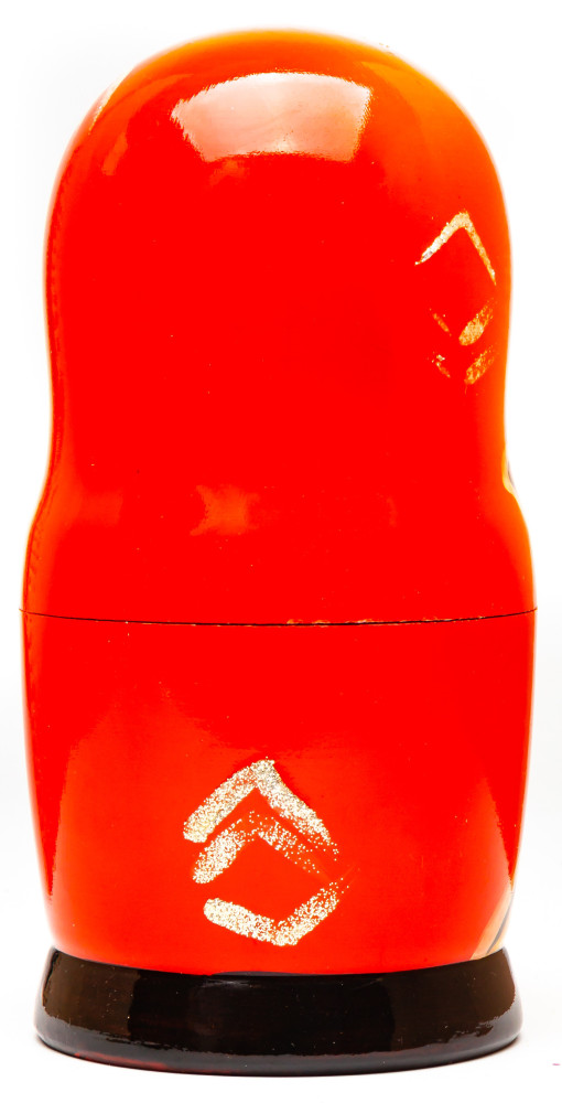 180mm Iron man Hand Painted Matryoshka Doll 5 pcs (by Konstantin Studio)