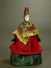Russian Beauty hand made Porcelain Doll - 11 Inches (by Le Russe)