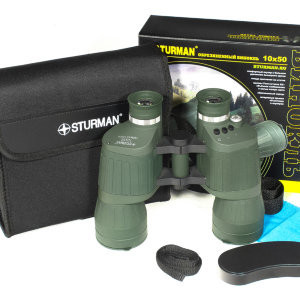 Sturman binoculars 10x50 FF with reticle