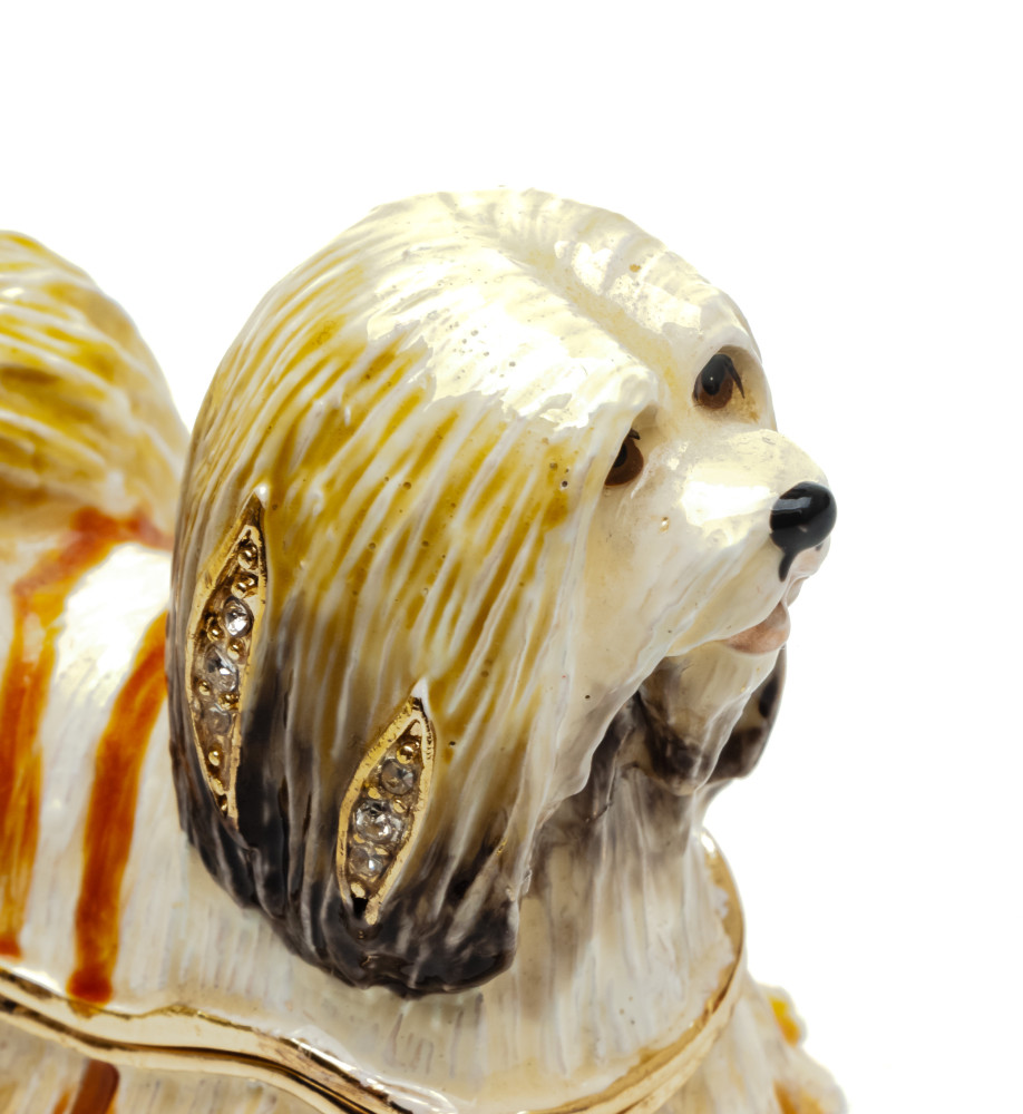 50 mm Lapdog Jewellery Box