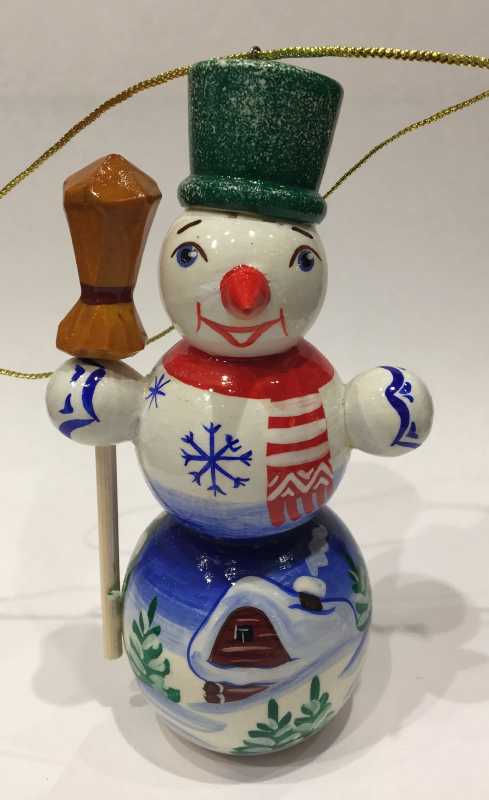 Snowman Christmas Ornament