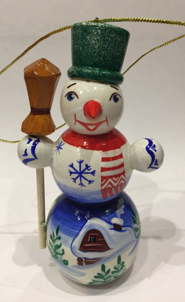 Snowman Christmas Ornament