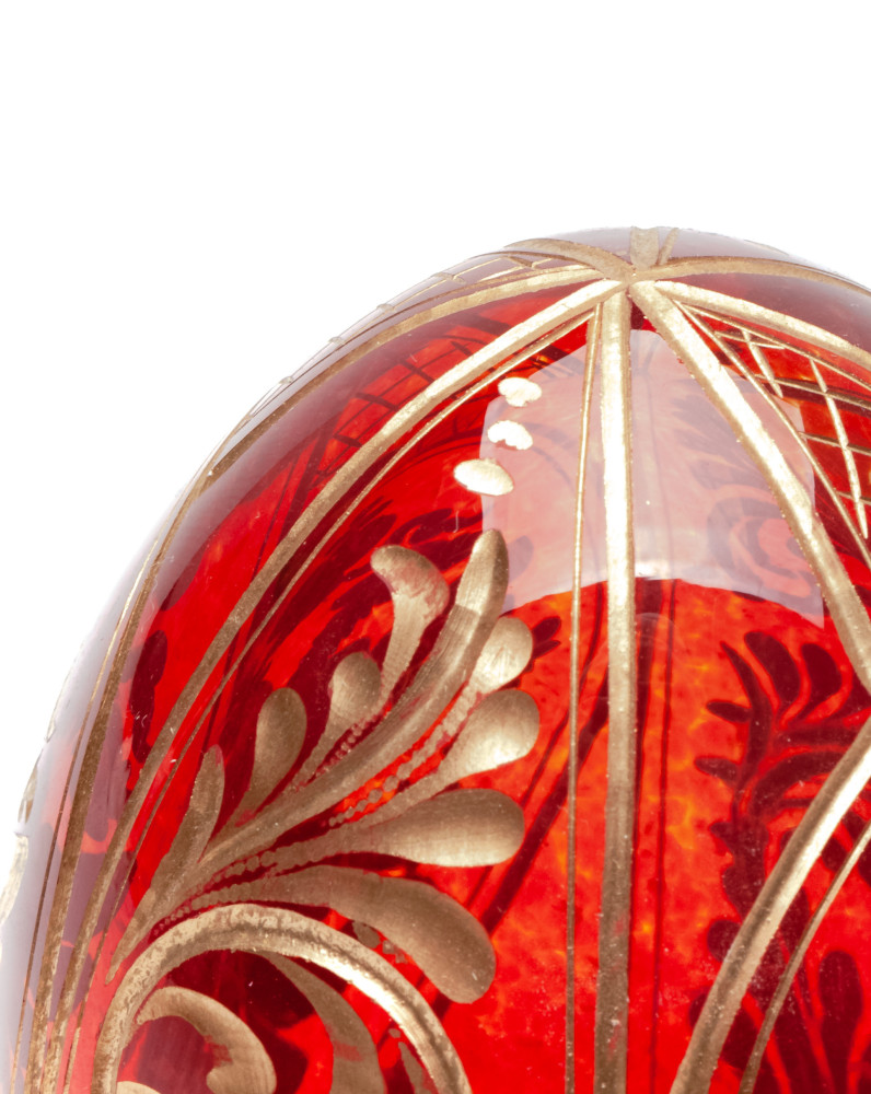 Engraved Crystal Imperial Easter Egg