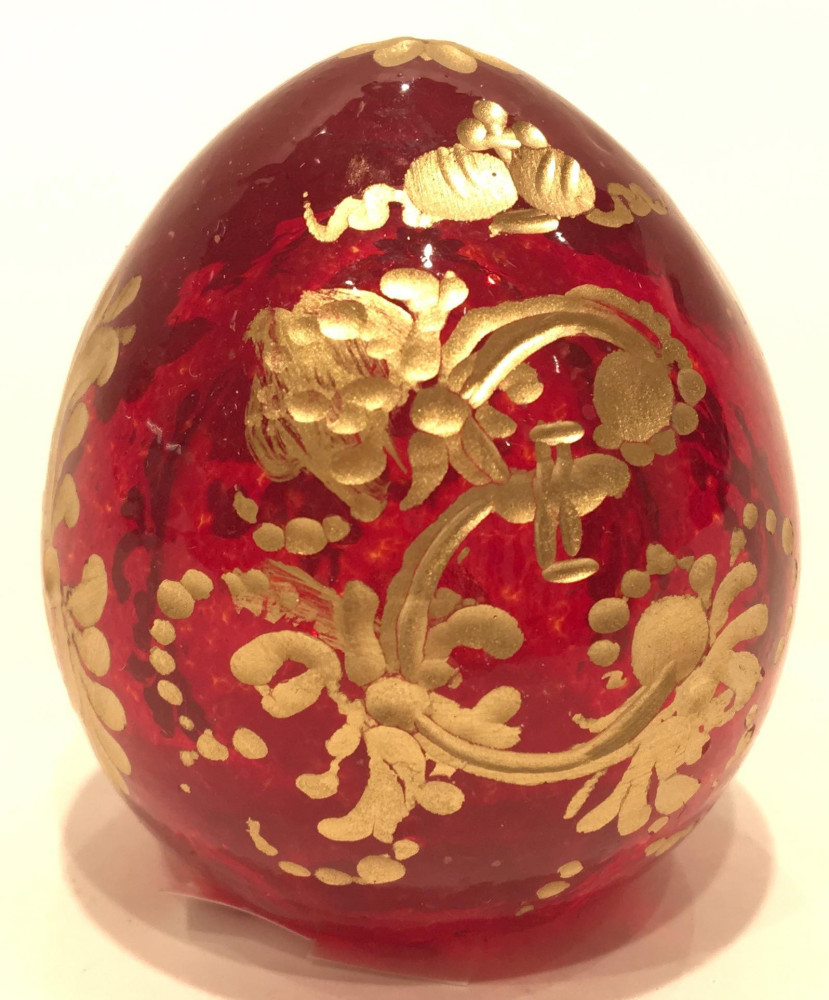 Engraved Crystal Imperial Easter Egg