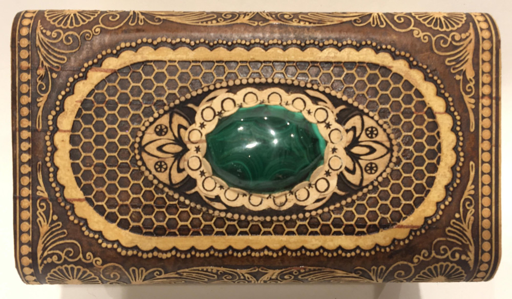 Birch Bark Hand-made Jewellery Box