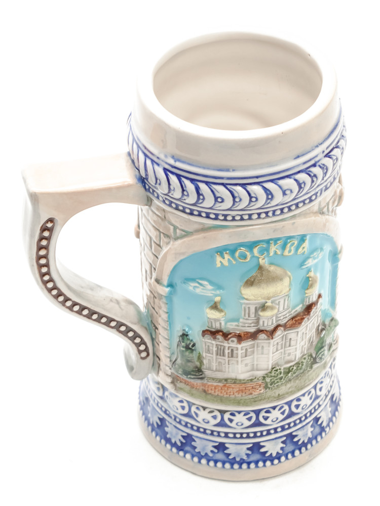 Moscow Attractions Beer Mug