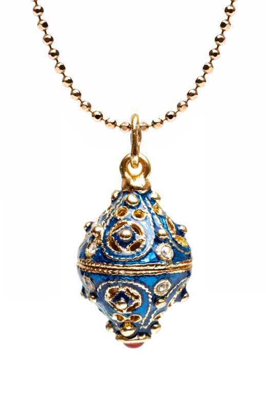 Blue Egg Pendant