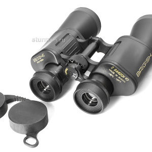Binoculars Baigish BPCs3 12x45, ruby lens coating, rubberized case, production KOMZ, Russia