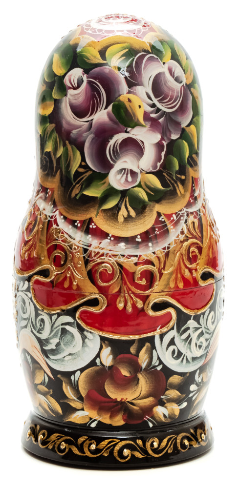 Shop Exclusive Nesting Dolls 180 mm The Snow Queen hand painted on Wooden Matryoshka doll 5 pcs (by Valeria Crafts) online at Skazka.site | Eligible for fast shipping and free returns. 180 mm The Snow Queen hand painted on Wooden Matryoshka doll 5 pcs (by Valeria Crafts)