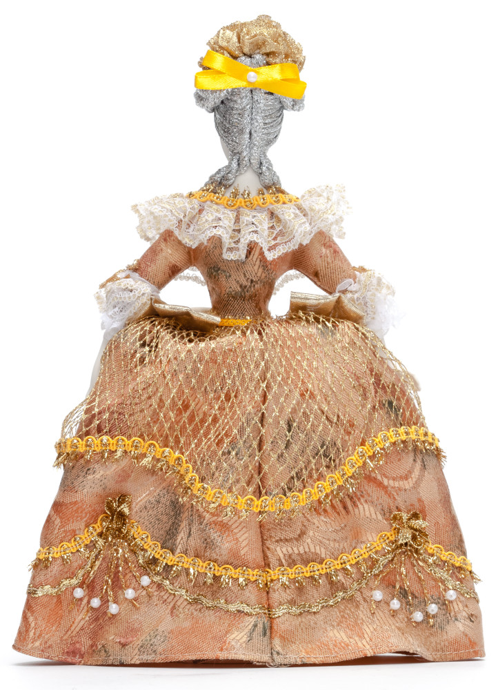 Russian Princess hand made Porcelain Doll in a Party Dress - 11 Inches (by Le Russe)