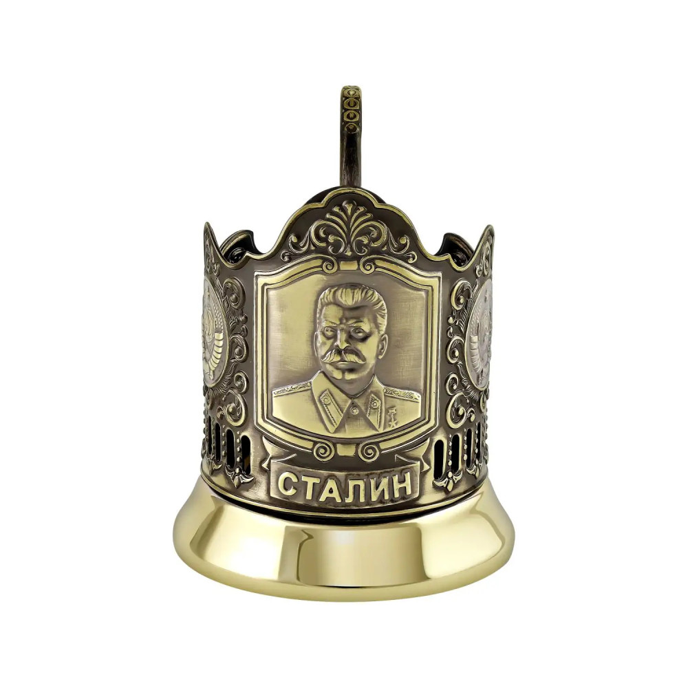 Stalin pure brass tea glass holder