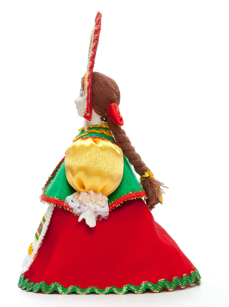 Russian Girl Porcelain Doll 