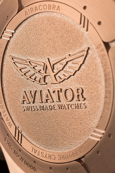 Швейцарские наручные часы Aviator V.2.25.2.173.4 с хронографом