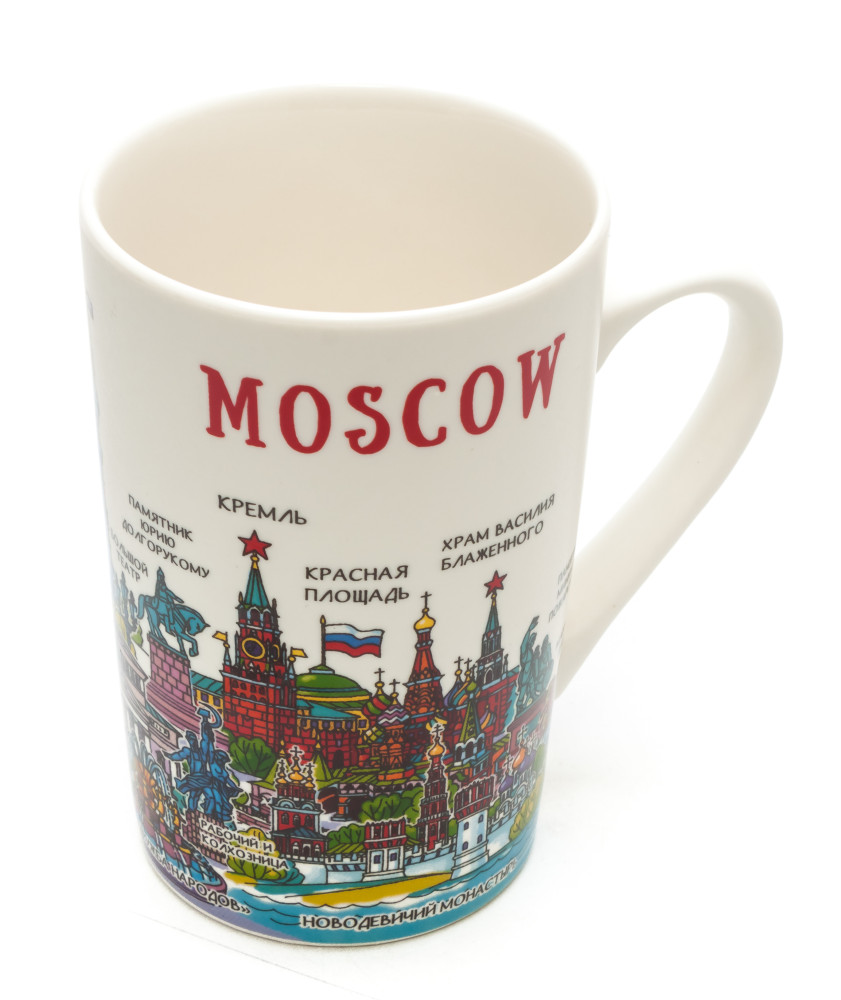 Moscow Pictograph Porcelain Mug