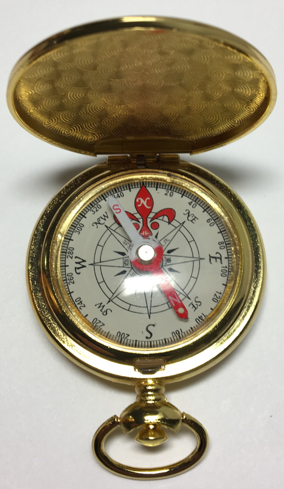 KGB of the USSR War Metal Compass (by Sergio Accendino)