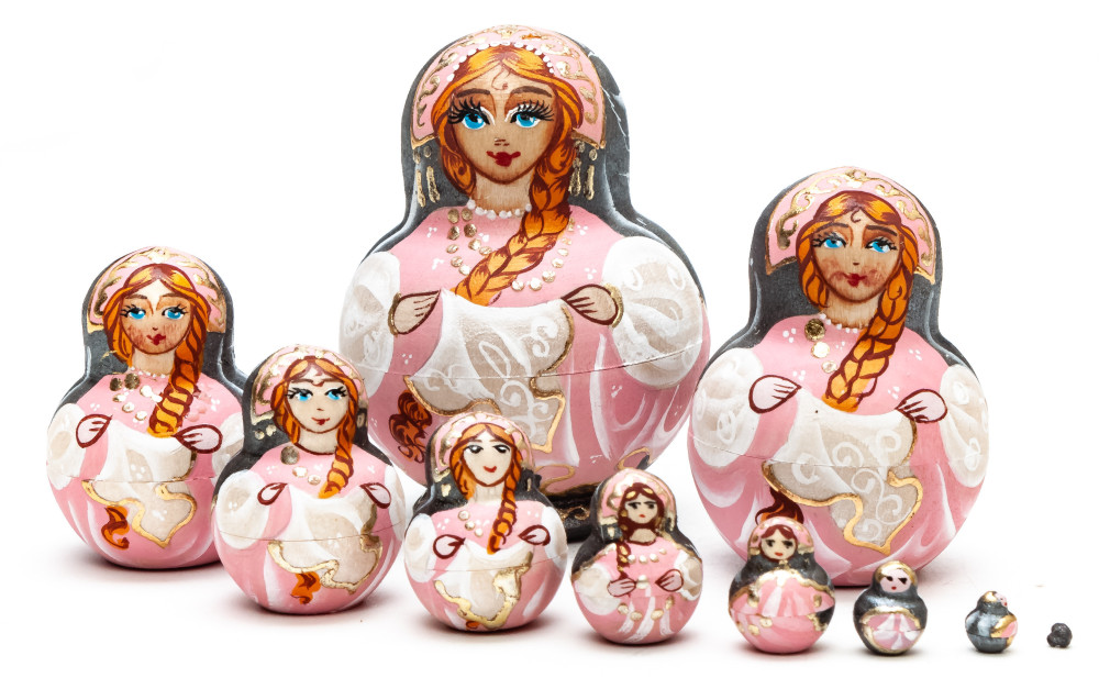  50 mm Matryoshka 5pcs (by Skazka)