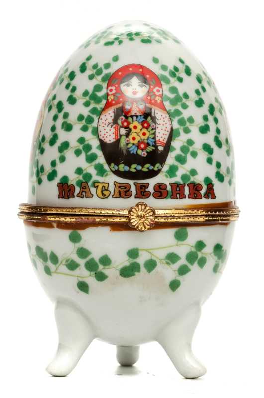 Easter Egg Box with Matryoshka