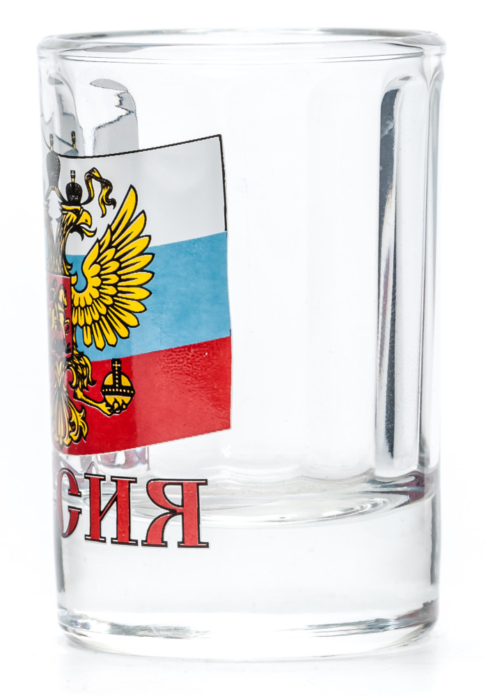 Russian Coat of Arms Shot Glass