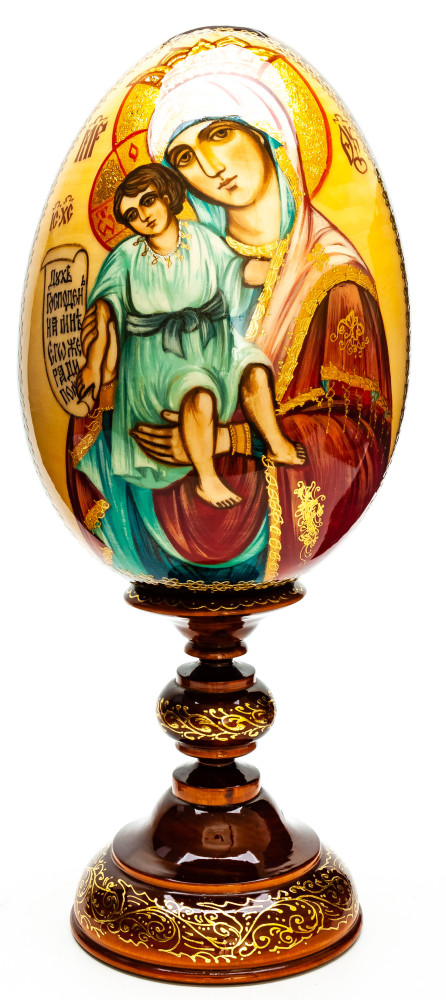 310 mm Godmother hand painted on wooden egg (by Hamlet Crafts)