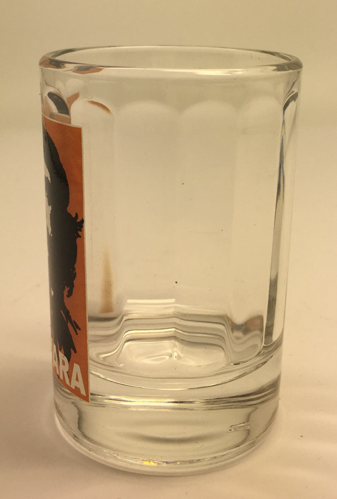 30 ml Che Guevara Faceted Shot Glass (by Crystal Glass)