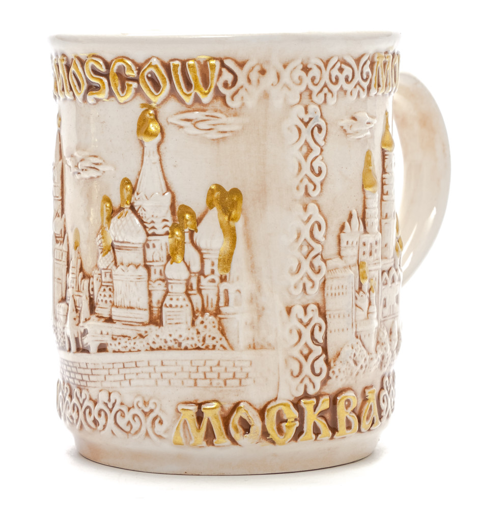 Moscow Attractions Ceramic Mug