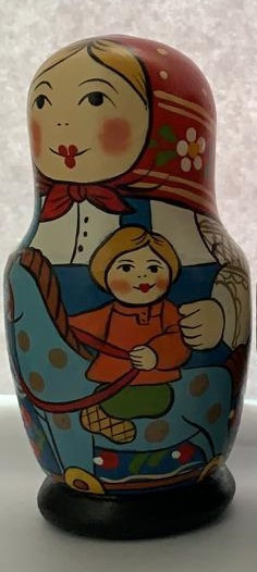 Malutinskaya Matryoshka 5pcs Small