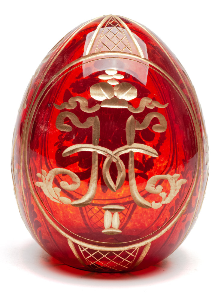 Engraved Crystal Imperial Easter Egg