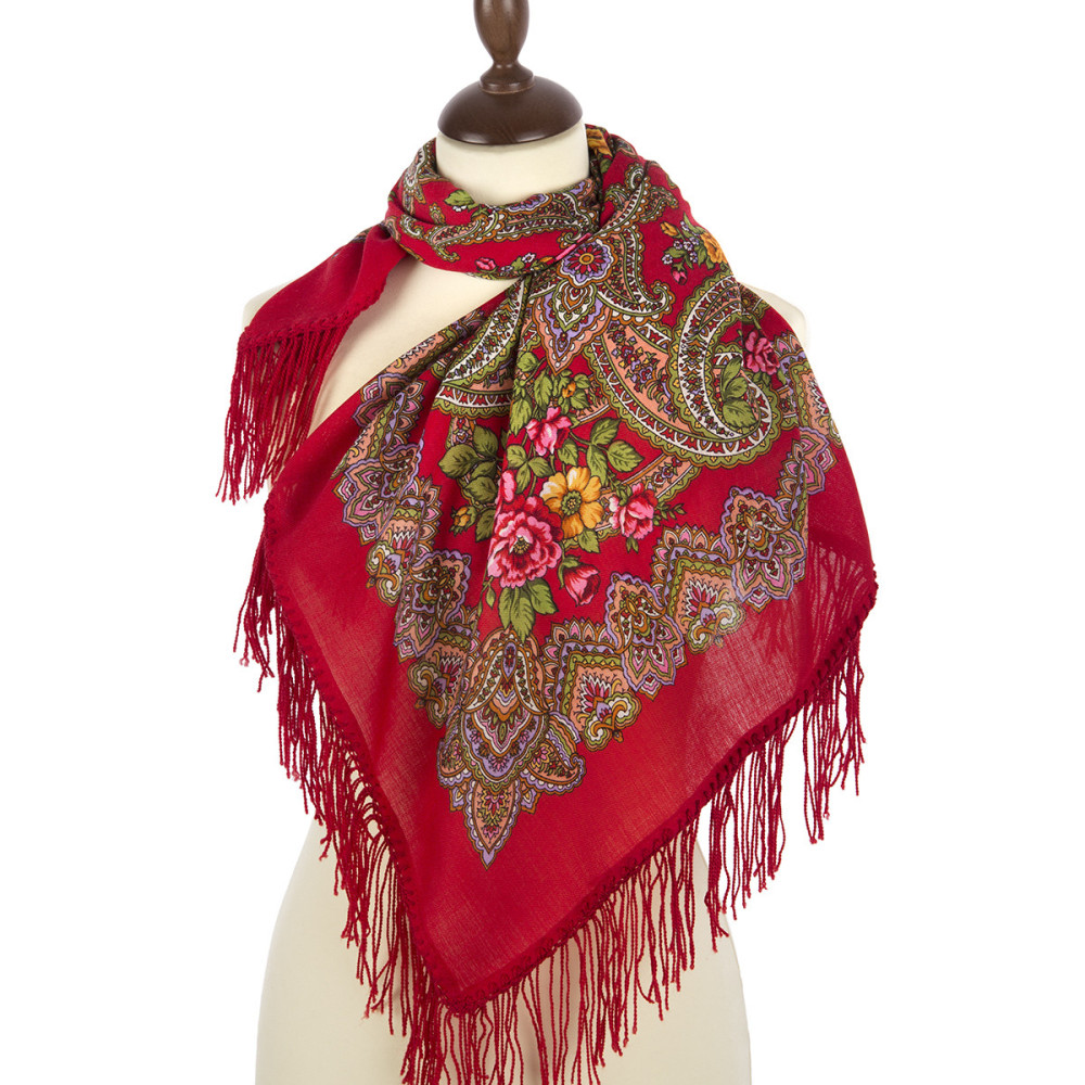 Shop Woolen Scarves with Woolen Fringe 89x89 cm 89x89 cm Lake District Woolen Shawl with Woolen Fringe Pavlovo Posad Manufactory online at Skazka.site | Eligible for fast shipping and free returns. 89x89 cm Lake District Woolen Shawl with Woolen Fringe Pavlovo Posad Manufactory