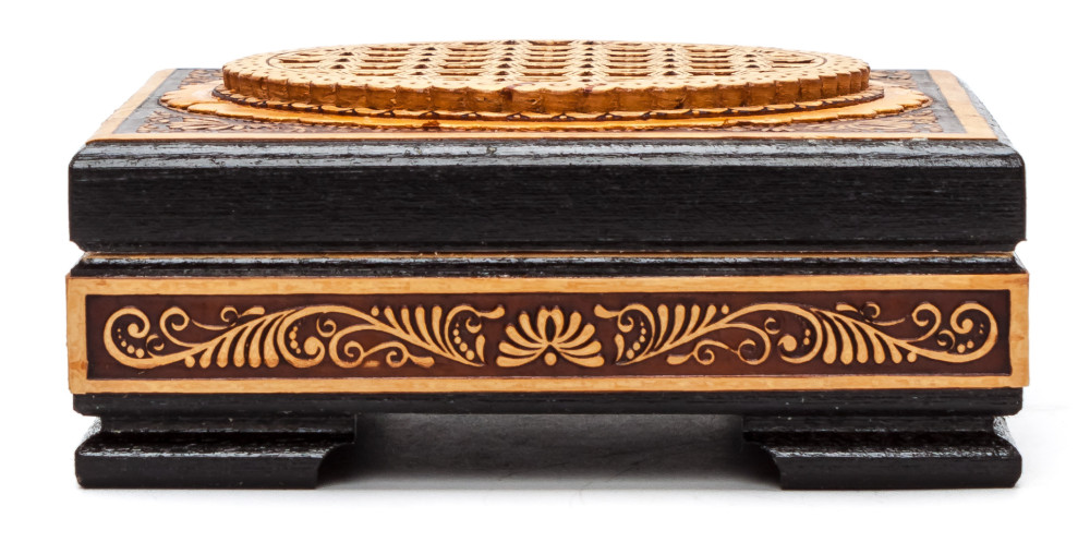 Birch Bark Hand-made Jewellery Box