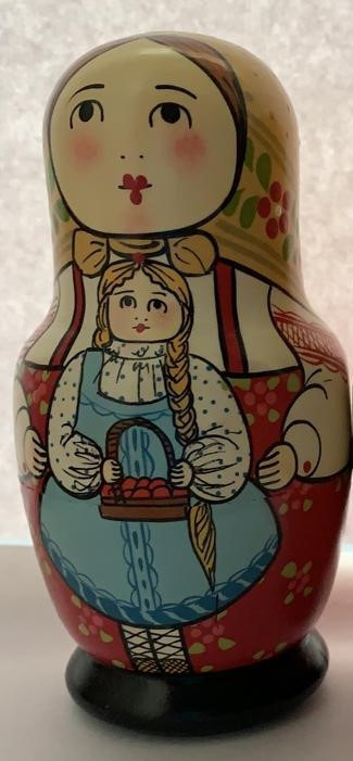 Malutinskaya Matryoshka 5pcs Small