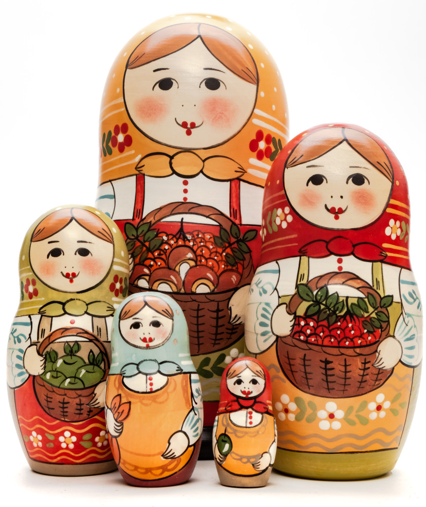 Shop Exclusive Nesting Dolls 160 mm Maiden with a Basket of Berries and Mushrooms hand painted Traditional Russian Wooden Matryoshka doll 5 pcs (by Igor Malyutin) online at Skazka.site | Eligible for fast shipping and free returns. 160 mm Maiden with a Basket of Berries and Mushrooms hand painted Traditional Russian Wooden Matryoshka doll 5 pcs (by Igor Malyutin)