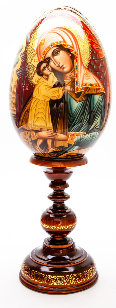 430 mm Godmother hand painted on wooden egg (by Hamlet Crafts)