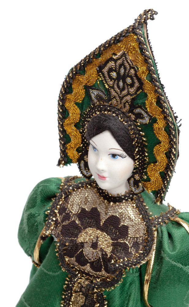 The Mistress of the Copper Mountain hand made Porcelain Doll - 11 Inches (by Le Russe)