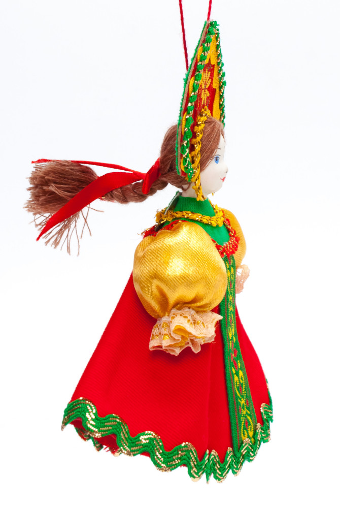Shop Christmas Tree Ornaments Dolls Porcelain Doll in a Russian Dress and Kokoshnik - 5.5 Inches (by Le Russe) online at Skazka.site | Eligible for fast shipping and free returns. Porcelain Doll in a Russian Dress and Kokoshnik - 5.5 Inches (by Le Russe)