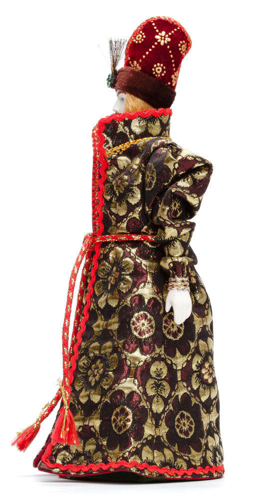 270 mm Ivan Tsarevitch Doll in a Russian Traditional Dress Porcelain Statue (by Le Russe)