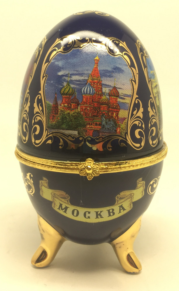 Easter Egg box with Moscow Picture