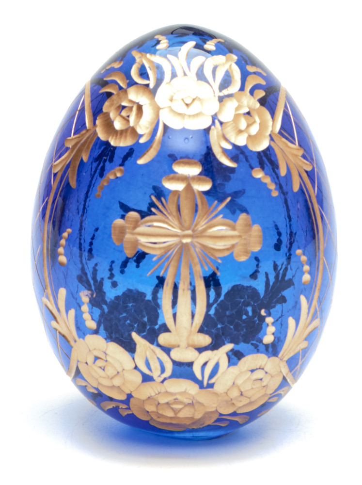Engraved Crystal Imperial Easter Egg