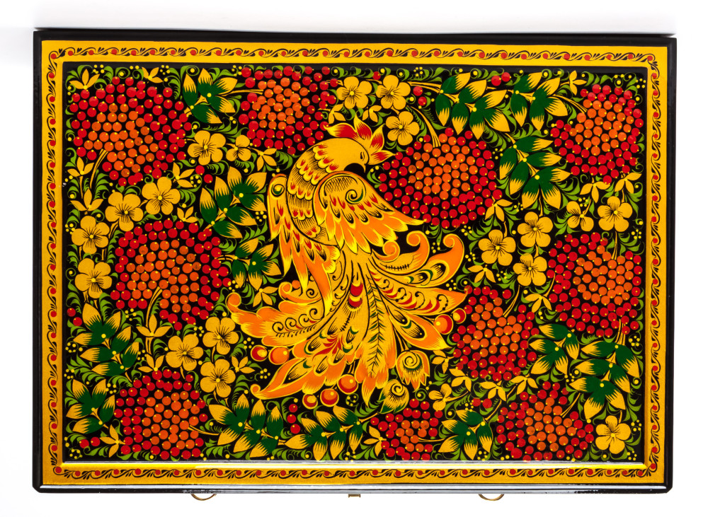 320x230 mm Khokhloma Painting Jewellery Wooden Box