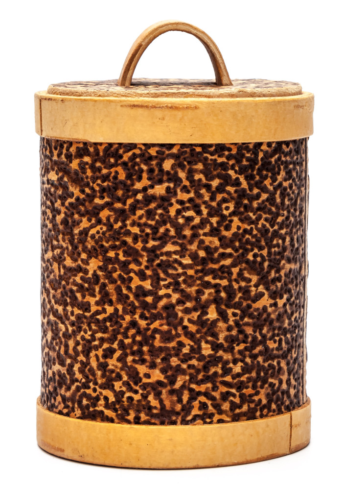60x95 mm hand made birch Salt Cellar (by Maxim Birch)