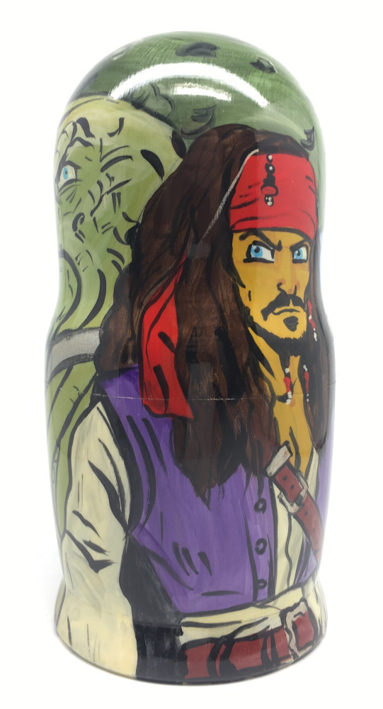 Pirates of the Caribbean Matryoshka Doll 5pcs