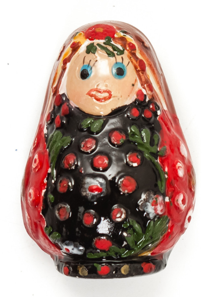 Matryoshka Ceramic Fridge Magnet (by Skazka)