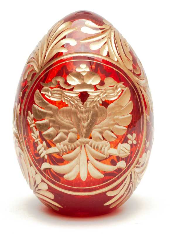 Engraved Crystal Imperial Easter Egg