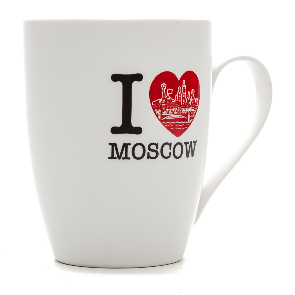 Кружка матовая Ilove Moscow