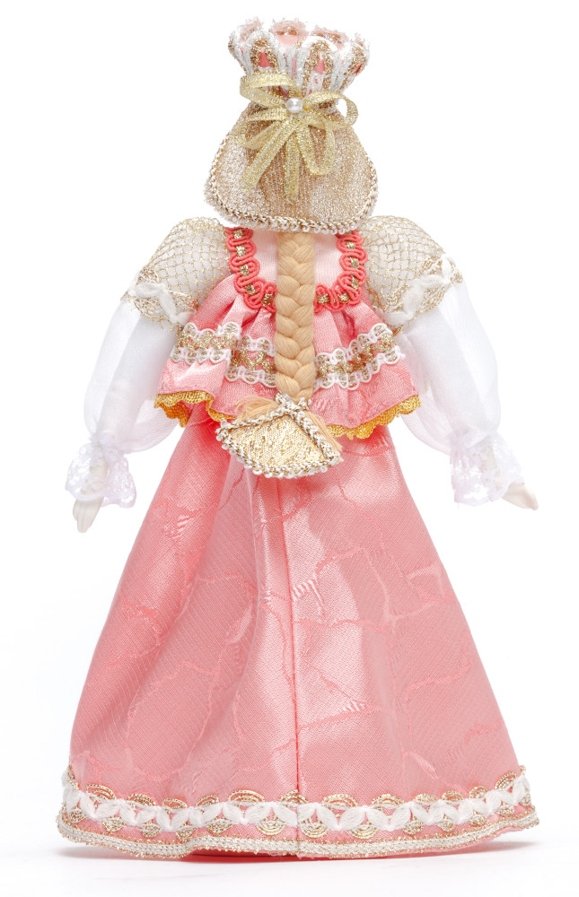 Russian Beauty hand made Porcelain Doll with Crown - 11 Inches (by Le Russe)