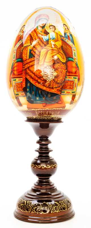 430 mm Godmother hand painted on wooden egg (by Hamlet Crafts)