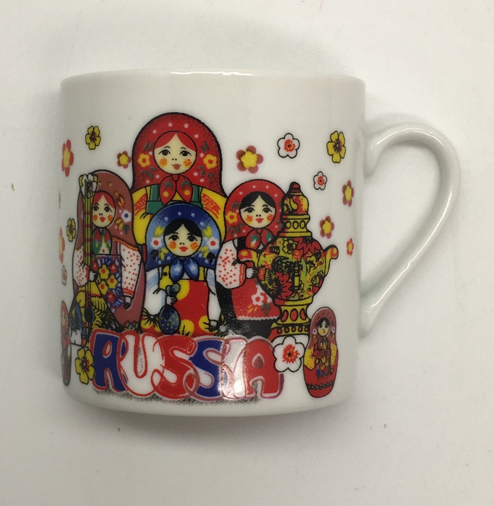 Matryoshka Mug Fridge Magnet