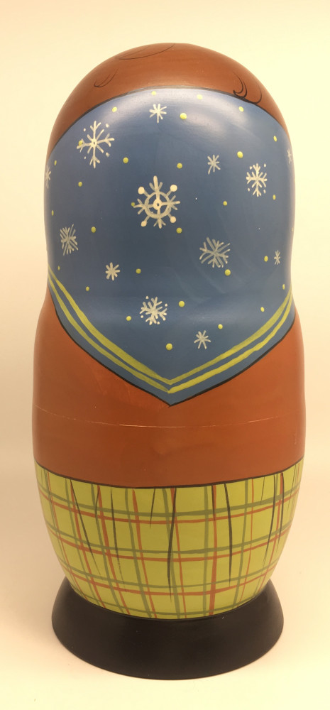 U 7pcs Artist Painting Malutinskaya Matrryoshka 